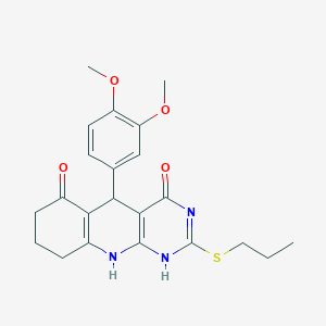 molecular formula C22H25N3O4S B7727787 CID 5056479 