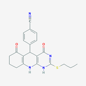molecular formula C21H20N4O2S B7727790 CID 5055720 