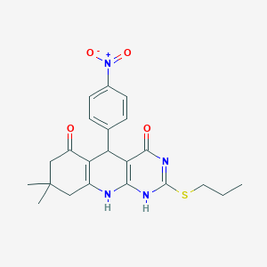 molecular formula C22H24N4O4S B7727804 CID 5056616 