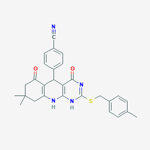 molecular formula C28H26N4O2S B7727812 CID 4046748 