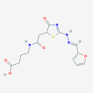 molecular formula C14H16N4O5S B7727828 CID 16431766 