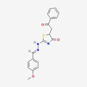 molecular formula C19H17N3O3S B7727852 CID 16428462 