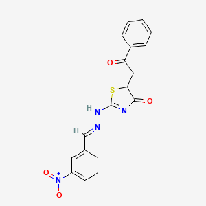 molecular formula C18H14N4O4S B7727866 CID 16431764 