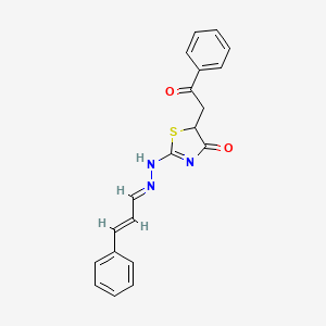 molecular formula C20H17N3O2S B7727867 CID 16431765 