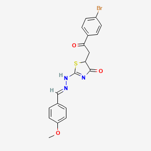 molecular formula C19H16BrN3O3S B7727881 CID 16431775 