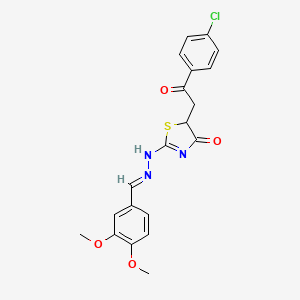molecular formula C20H18ClN3O4S B7727888 CID 16432079 