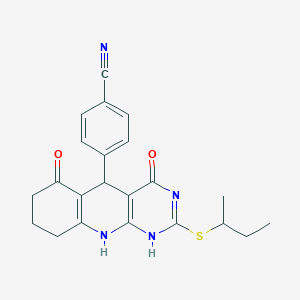 molecular formula C22H22N4O2S B7727910 CID 4046598 