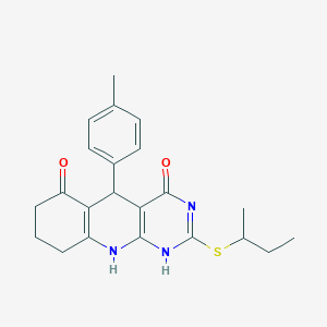 molecular formula C22H25N3O2S B7727986 CID 4046745 