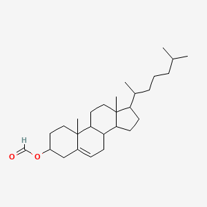molecular formula C28H46O2 B7728050 5-胆固醇-3β-醇甲酸酯 