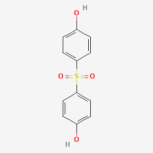 molecular formula C12H10O4S B7728063 4,4'-磺酰基二酚 CAS No. 25641-61-6