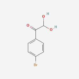 1-(4-Bromophenyl)-2,2-dihydroxyethanone