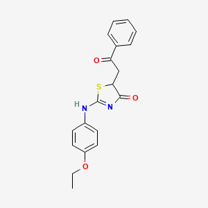 molecular formula C19H18N2O3S B7728186 CID 3638197 