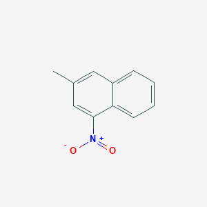 molecular formula C11H9NO2 B077282 3-甲基-1-硝基萘 CAS No. 13615-38-8