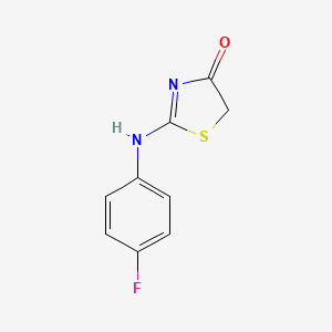 molecular formula C9H7FN2OS B7728245 CID 879622 