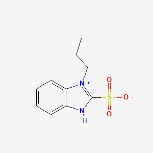 molecular formula C10H12N2O3S B7728316 3-propyl-1H-benzimidazol-3-ium-2-sulfonate 