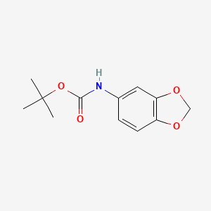 molecular formula C12H15NO4 B7728427 tert-Butyl benzo[d][1,3]dioxol-5-ylcarbamate CAS No. 333749-47-6