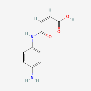 (2Z)-4-[(4-aminophenyl)amino]-4-oxo-2-butenoic acid