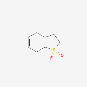 molecular formula C8H12O2S B7728588 2,3,3a,4,7,7a-Hexahydro-1-benzothiophene 1,1-dioxide CAS No. 93638-55-2