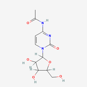 molecular formula C11H15N3O6 B7728610 N-Acetylcytosine arabinoside CAS No. 13491-47-9