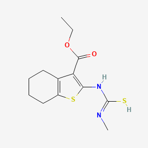 molecular formula C13H18N2O2S2 B7728643 CID 100277 