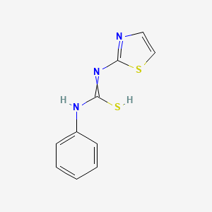 molecular formula C10H9N3S2 B7728669 CID 1395 