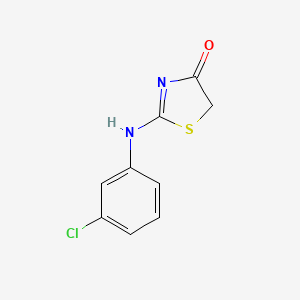 molecular formula C9H7ClN2OS B7728681 CID 209845 