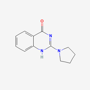 molecular formula C12H13N3O B7728774 CID 821257 
