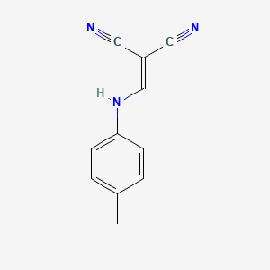 molecular formula C11H9N3 B7728806 2-(4-Toluidinomethylene)malononitrile 