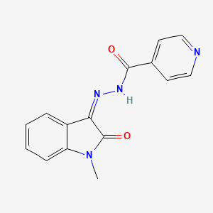 molecular formula C15H12N4O2 B7728821 CID 6881122 