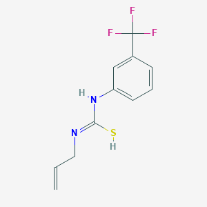 molecular formula C11H11F3N2S B7728866 CID 266467 