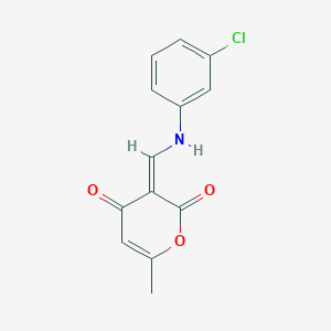 molecular formula C13H10ClNO3 B7729125 CID 5310253 
