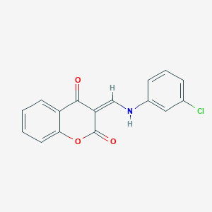 molecular formula C16H10ClNO3 B7729129 CID 5395986 