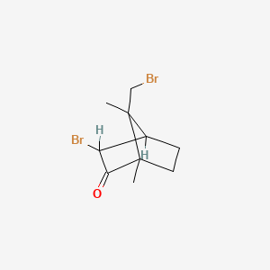 molecular formula C10H14Br2O B7729148 (+)-3,9-Dibromocamphor 