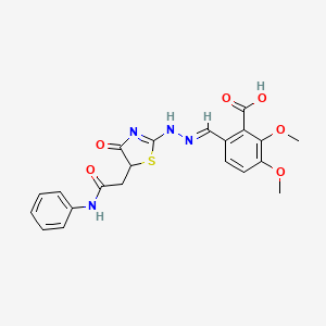 molecular formula C21H20N4O6S B7729511 CID 16428096 