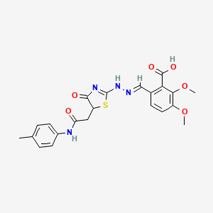 molecular formula C22H22N4O6S B7729516 CID 16428097 