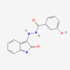 molecular formula C15H11N3O3 B7729619 CID 5399672 