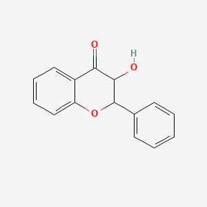 molecular formula C15H12O3 B7729636 2,3-Dihydroflavon-3-ol CAS No. 124191-32-8