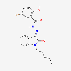 molecular formula C20H20BrN3O3 B7729644 CID 5837147 