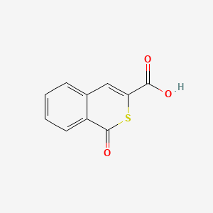 molecular formula C10H6O3S B7729687 1-Oxo-1H-isothiochromene-3-carboxylic acid CAS No. 4361-85-7