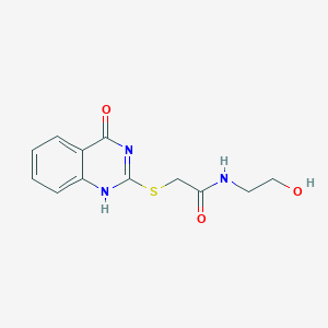molecular formula C12H13N3O3S B7729715 CID 1589665 