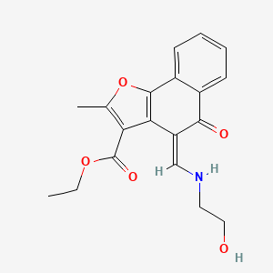 molecular formula C19H19NO5 B7729776 CID 5546403 