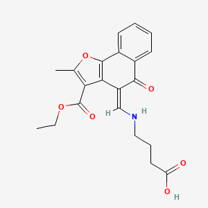 molecular formula C21H21NO6 B7729805 CID 6019126 