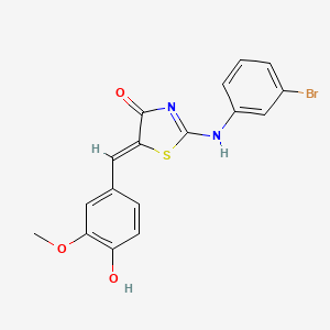 molecular formula C17H13BrN2O3S B7729851 CID 1421682 
