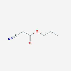 molecular formula C6H9NO2 B077304 丙基氰基乙酸酯 CAS No. 14447-15-5