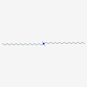 molecular formula C38H80N+ B077308 Dimethyldioctadecylammonium CAS No. 14357-21-2