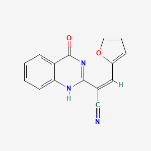molecular formula C15H9N3O2 B7731199 CID 5710950 