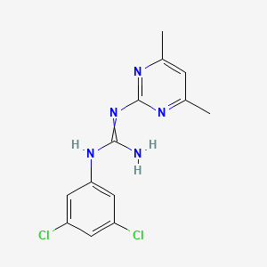 molecular formula C13H13Cl2N5 B7731234 Cambridge id 5830924 