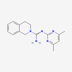 molecular formula C16H19N5 B7731274 CID 591012 