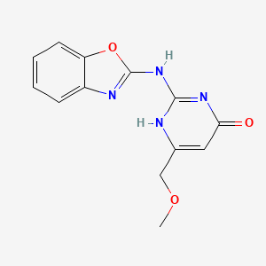 molecular formula C13H12N4O3 B7731281 CID 659163 