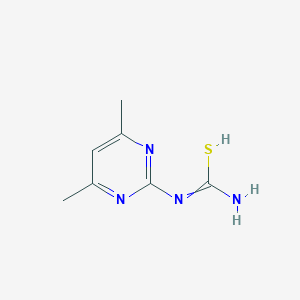 molecular formula C7H10N4S B7731286 CID 602744 